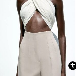 Zara High Waisted Pants